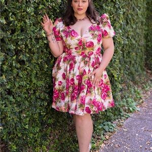 Trashy Diva Pleasant Street Floral Lizzie Dress